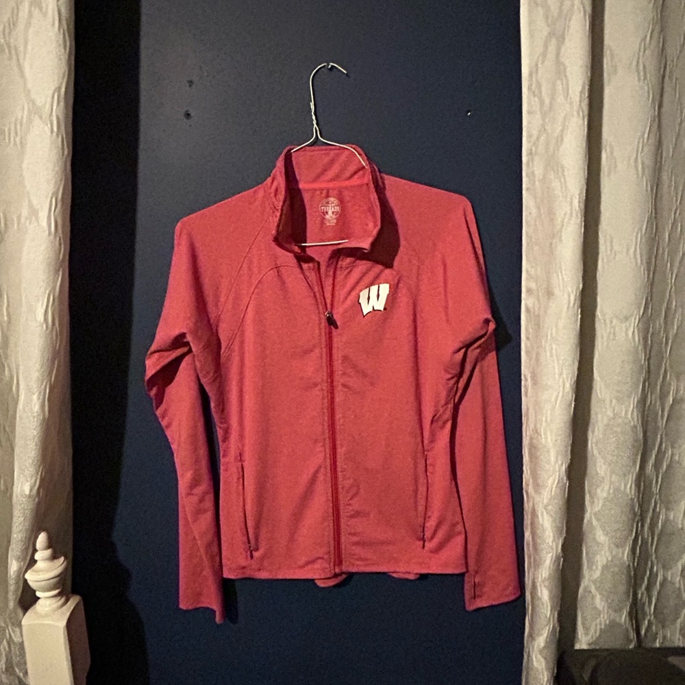 Wisconsin Badgers Rivalry Threads ‘91 Red Varsity Jacket